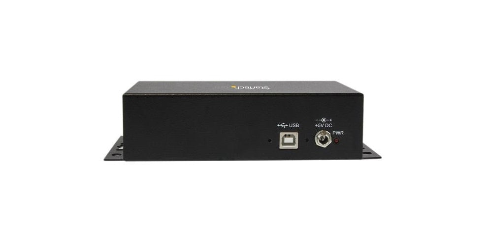 StarTech.com Hub Adaptador USB 2.0 a 8 Puertos Seriales para Montaje en Pared Riel DIN