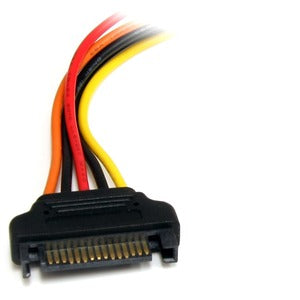 StarTech.com Cable de Extensión de Alimentación Corriente SATA, 30cm