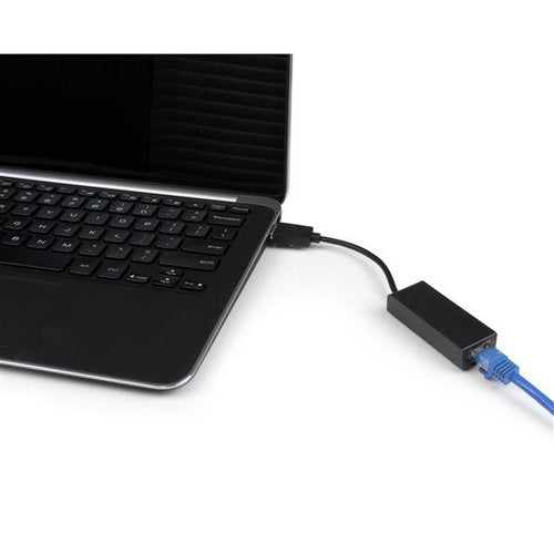 StarTech.com Adaptador de Tarjeta de Red Externa NIC USB 3.0 Macho - Gigabit Ethernet RJ-45 Hembra, 1Gbps, Negro