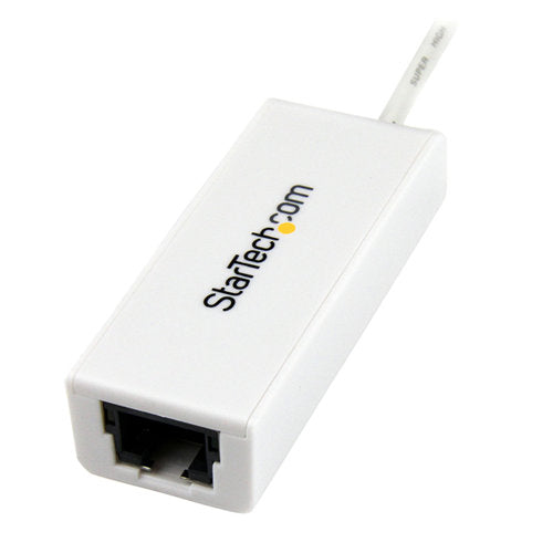 StarTech.com Adaptador Tarjeta de Red Externa NIC USB 3.0 A - RJ-45, Blanco