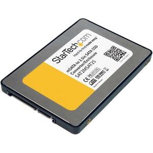 StarTech.com Caja Adaptadora SATA 2.5', mini SSD mSATA - SSD SATA