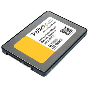 StarTech.com Caja Adaptadora SATA 2.5', mini SSD mSATA - SSD SATA