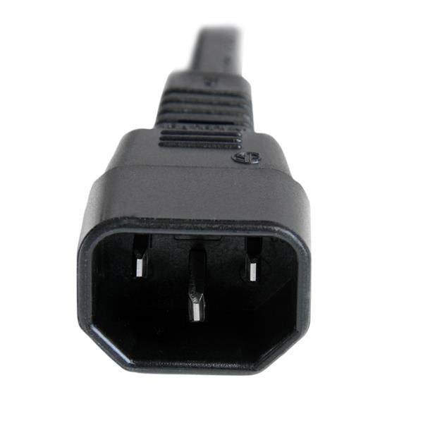 StarTech.com Cable de Poder C14 - C15, 1.8 Metros, Negro