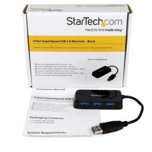 StarTech.com Hub USB-A 3.0 - USB-A 3.0, 5 Gbit/s