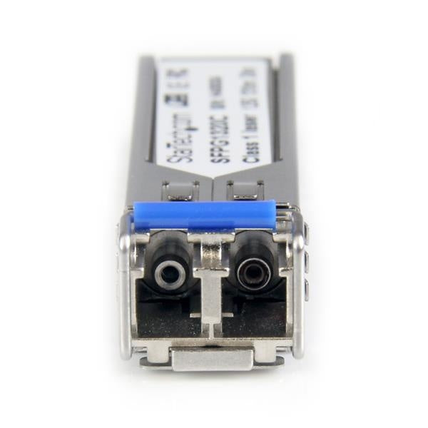 StarTech.com Módulo Transceptor de Fibra Monomodo SFP Gigabit DDM LC Compatible Cisco Mini GBIC, 20km
