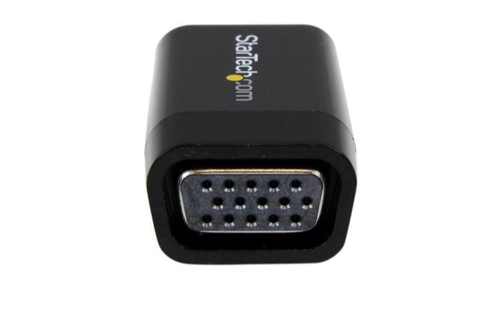 StarTech.com Adaptador Convertidor de Video Portátil HDMI Macho - VGA Hembra, Negro