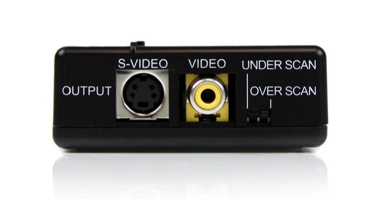 StarTech.com Adaptador VGA Hembra - S-Video/RCA Hembra, Negro