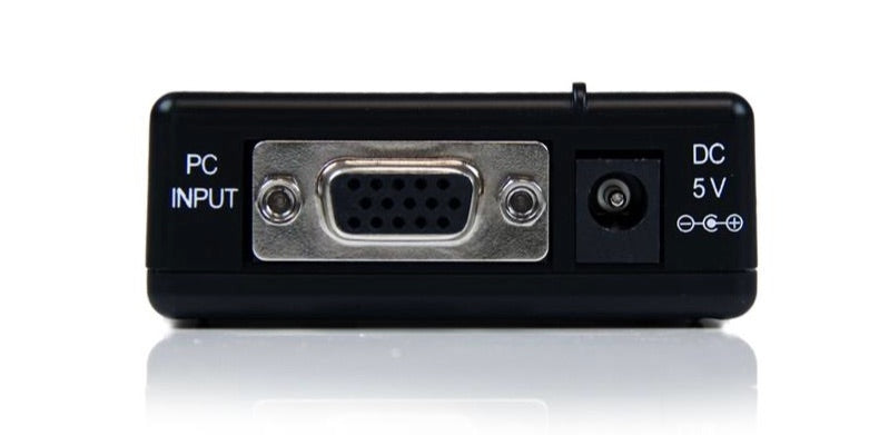 StarTech.com Adaptador VGA Hembra - S-Video/RCA Hembra, Negro