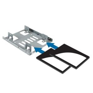 StarTech.com Bracket Adaptador Bandeja de Montaje 2 Unidades de Disco Duro de 2.5' a 3.5