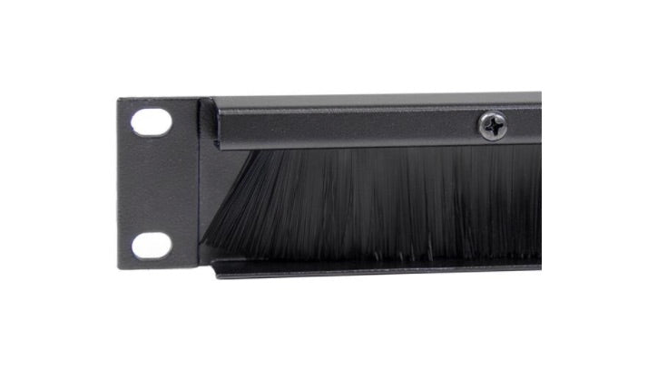 StarTech.com Panel Pasacables con Cepillo Peine, 1U, para Armario Rack