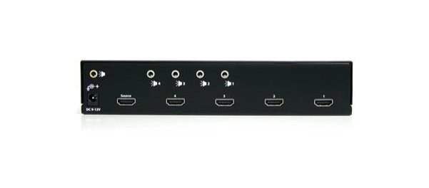 StarTech.com Audio Splitter ST124HDMI2, 4 Puertos HDMI