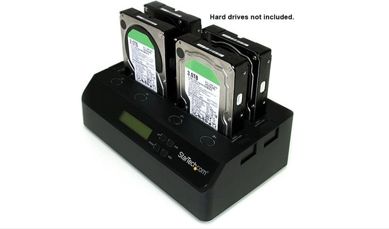 StarTech.com Docking Station de Discos Duros de 4 Bahías SATA IDE - eSATA USB 3.0