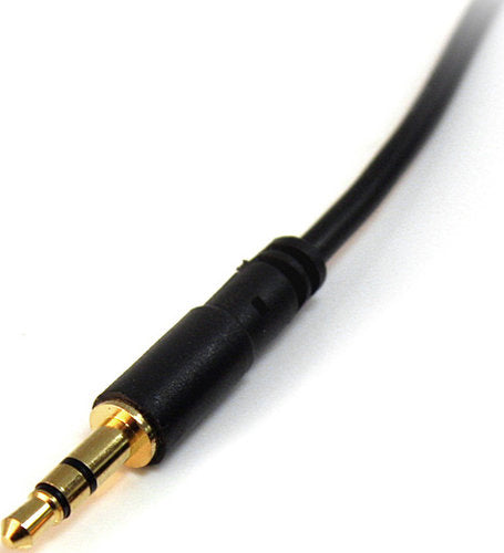 Startech.com Cable 3.5mm Macho - 3.5mm Macho, 4.5 Metros, Negro