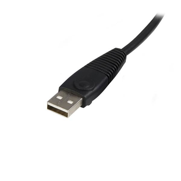 StarTech.com Cable KVM Universal 2 en 1 PS/2 HD-15 VGA, 3 Metros