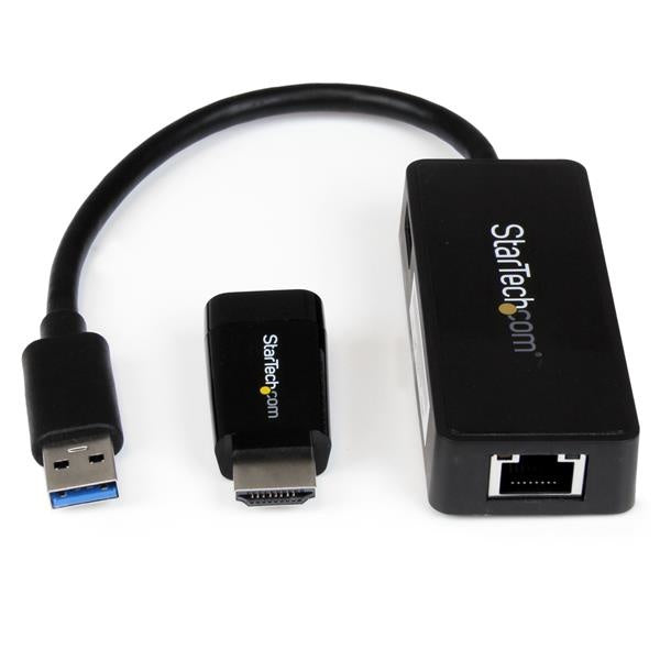 StarTech.com Juego de Adaptadores HDMI - VGA y Ethernet Gigabit para Samsung Chromebook 2 y 3