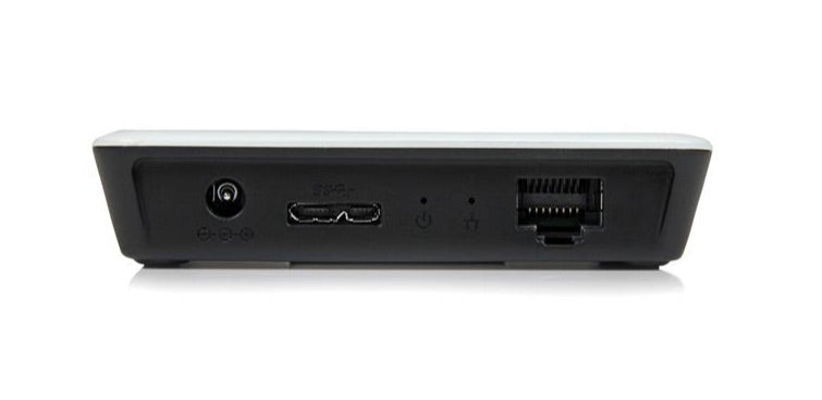 StarTech.com Adaptador de Red NIC Gigabit Ethernet Externo USB 3.0 con Hub Concentrador 3 Puertos con Alimentación