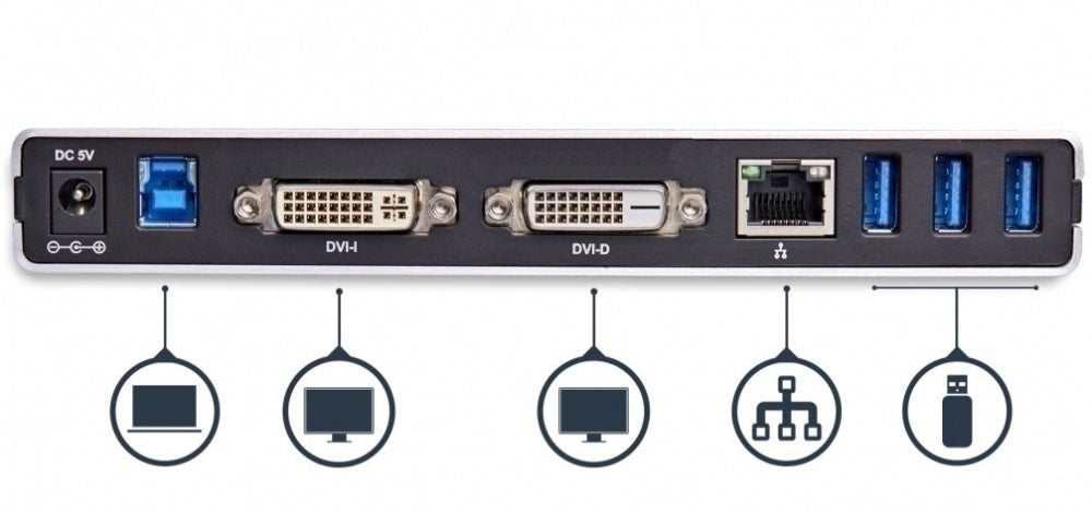 REPLICADOR DE PUERTOS USB 3.0