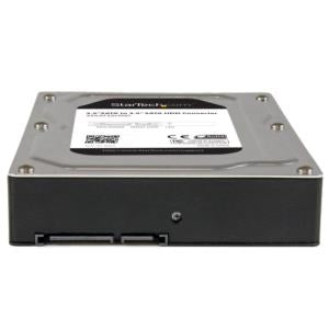 StarTech.com Gabinete Adaptador de Disco Duro o SSD, 2.5', SATA, hasta 12.5mm de Altura para Bahía de 3.5'