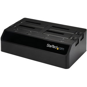 StarTech.com Base de Acoplamiento USB 3.0 con 4 Bahías SATA 6Gbps de 2.5/3.5'