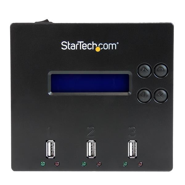 StarTech.com Duplicador/Borrador Autónomo de Memorias Flash USB 2.0, 1 a 2