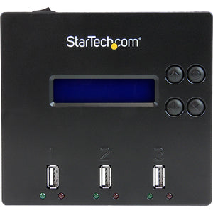 StarTech.com Duplicador/Borrador Autónomo de Memorias Flash USB 2.0, 1 a 2