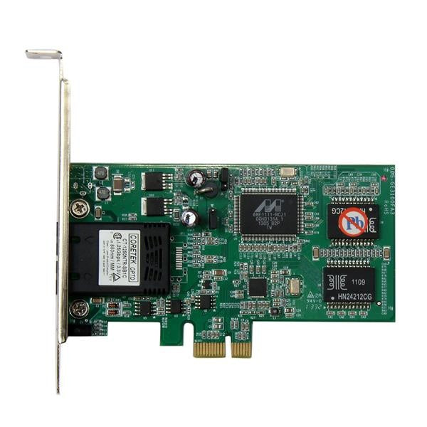 StarTech.com Tarjeta de Red Ethernet PCI Express de Fibra SC Multimodo, 550m