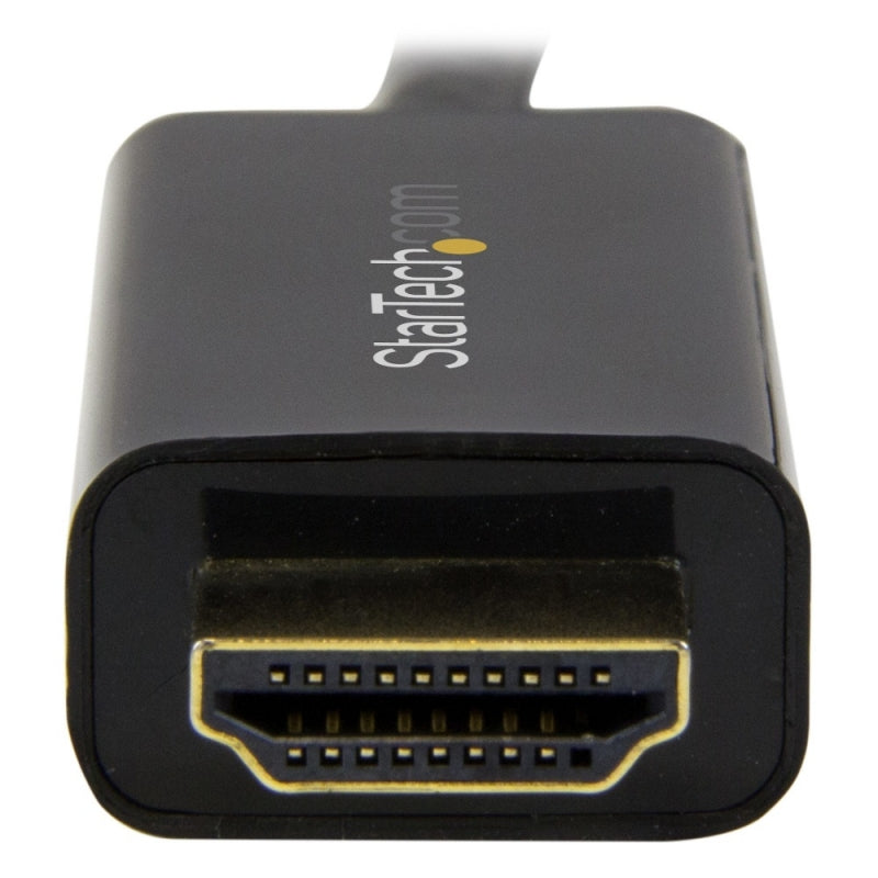 StarTech.com Cable DisplayPort 1.2 Macho - HDMI Macho, 4K, 30Hz, 2 Metros, Negro