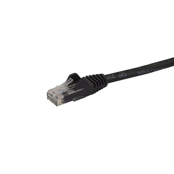 StarTech.com Cable Patch Cat6 UTP sin Enganches RJ-45 Macho - RJ-45 Macho, 3 Metros, Negro