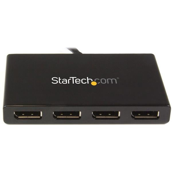 StarTech.com Splitter Multiplicador DisplayPort 1.2 - 4x DisplayPort, Negro