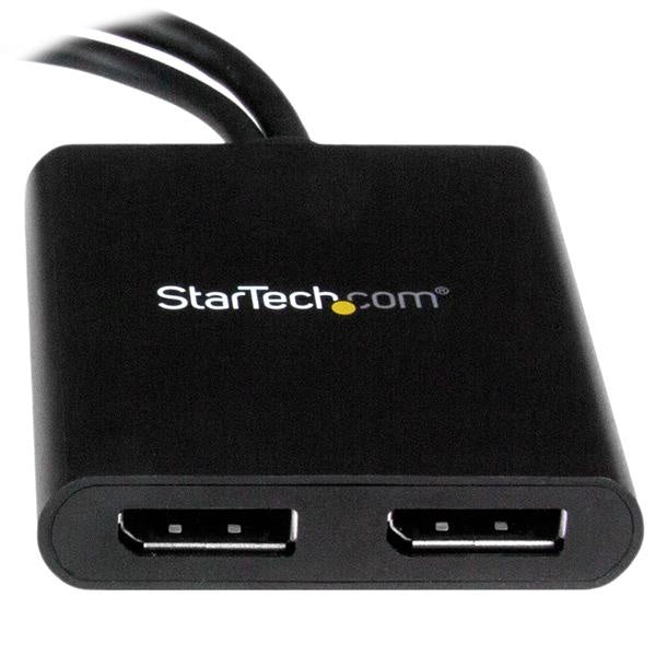 StarTech.com Splitter Multiplicador Mini DisplayPort - 2x DisplayPort, Negro
