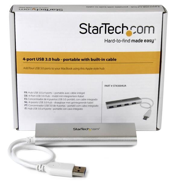 StarTech.com Hub USB-A 3.0 - USB-A 3.0, 5 Gbit/s