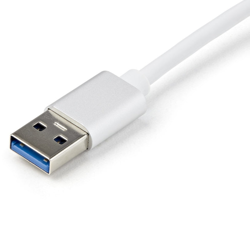 StarTech.com Adaptador de Red Ethernet Gigabit Externo, 1x USB 3.0, Plata