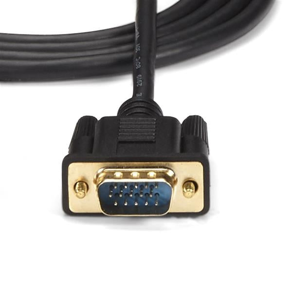 StarTech.com Cable Convertidor Activo HDMI y micro-USB - VGA, 1.8 Metros, Negro
