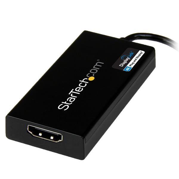 StarTech.com Adaptador Gráfico Externo Multi Monitor USB 3.0 Macho - HDMI Hembra Ultra HD 4K