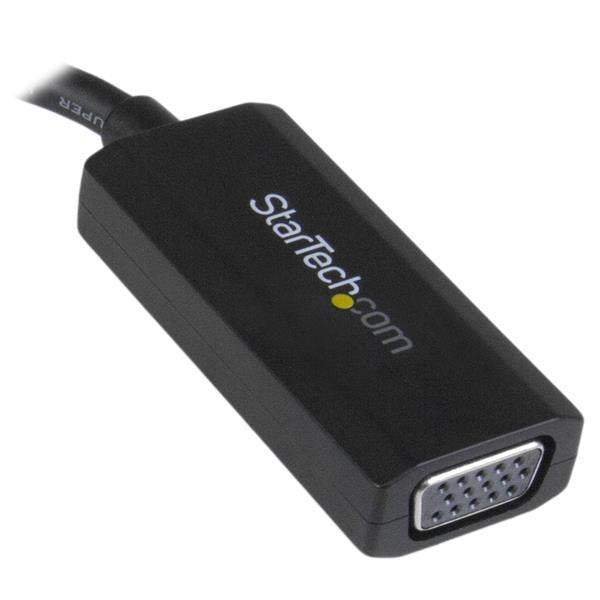 StarTech.com Adaptador de Video USB 3.0 Macho - VGA Hembra con Controladores Incorporados, Negro