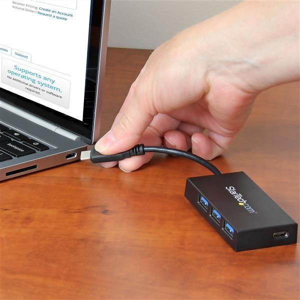 StarTech.com Hub USB-C - USB-A 3.0, 5 Gbit/s