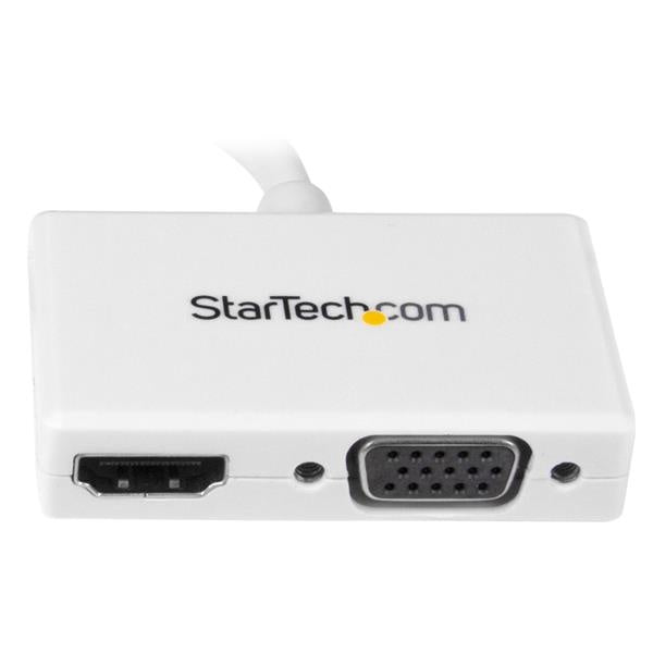 StarTech.com Adaptador Mini DisplayPort 1.2 - HDMI/VGA, 1080p, Blanco