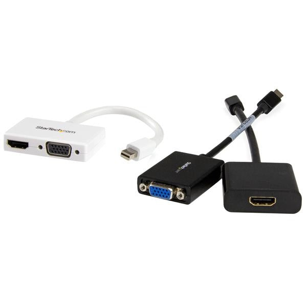 StarTech.com Adaptador Mini DisplayPort 1.2 - HDMI/VGA, 1080p, Blanco