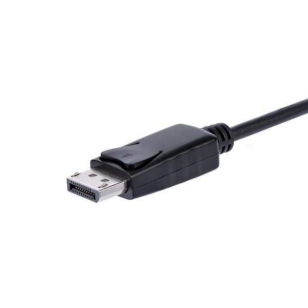 StarTech.com Adaptador de Video DisplayPort - VGA con Audio, Negro