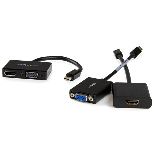 StarTech.com Adaptador Mini DisplayPort 1.2 - HDMI/VGA, 1080p, Negro