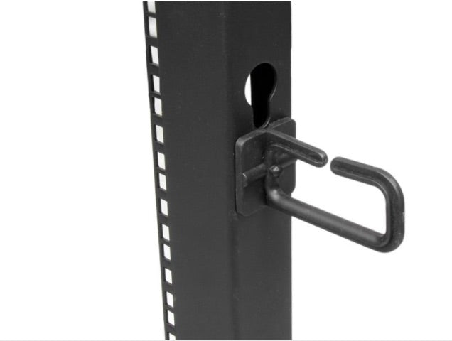 StarTech.com Rack de Marco Abierto con Profundidad Ajustable de 4 Columnas, 12U