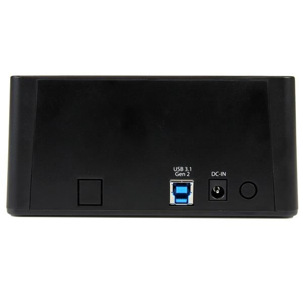 StarTech.com Docking Station con Función de Copiado Rápido de 2 Bahías, USB 3.1, SATA, 2.5'/3.5'