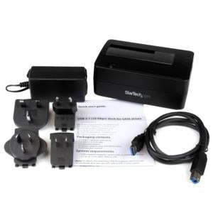StarTech.com Docking Station USB 3.1 (10Gbps) a SATA III de 1 Bahía para Discos Duros y SSD de