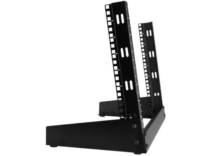 StarTech.com Rack de Escritorio 2 Columnas con Marco Abierto, 8U