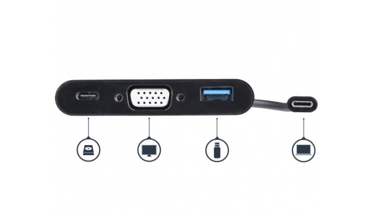 ADAPTADOR MULTIFUNCION USB C A