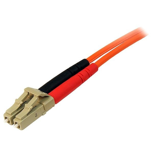 StarTech.com Cable Fibra Óptica Multimodo OM2 LC Macho - LC Macho, Núcleo 50µm, Cubierta 125µm, 10 Metros, Naranja