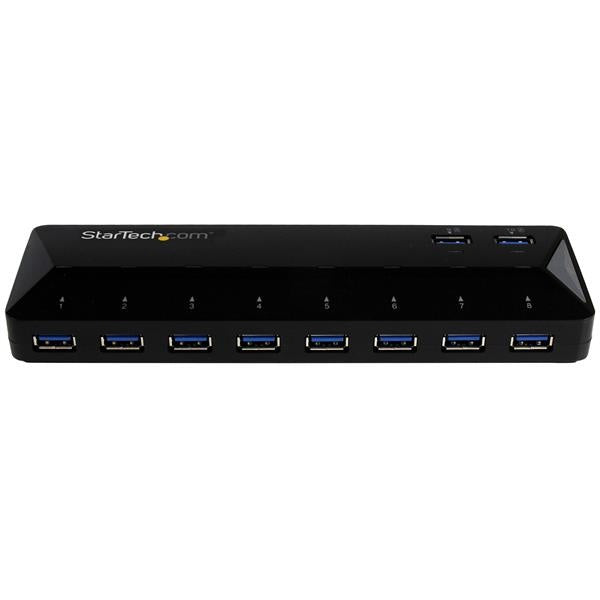 StarTech.com Hub USB 3.0, 10 Puertos USB 3.0, 5000 Mbit/s, Negro