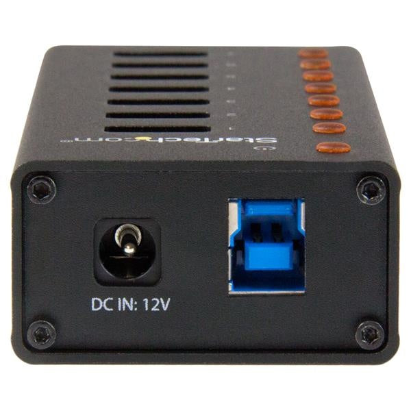 StarTech.com Hub USB 3.0 de 7 Puertos, 5000 Mbit/s, Negro