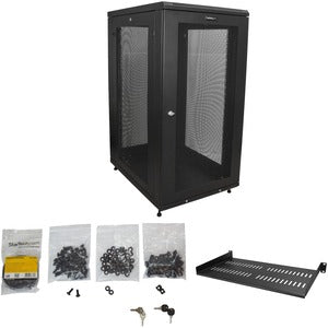 StarTech.com Gabinete para Servidores 24U, hasta 450kg, Negro