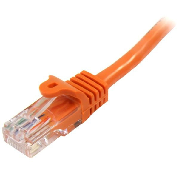 StarTech.com Cable Patch Cat5e UTP sin Enganches RJ-45 Macho - RJ-45 Macho, 10 Metros, Naranja